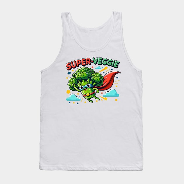 Super Veggie Tank Top by TooplesArt